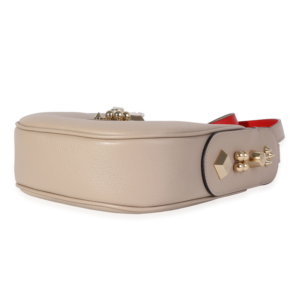 Christian Louboutin Fève Grained Calfskin Carasky Mini Bag - Picture 7 of 8